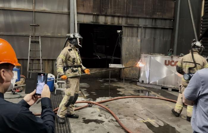 Un nouveau système de protection incendie pour les transformateurs des unités de production ITAIPU a été testé en Norvège