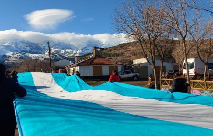 Le drapeau le plus long d’Argentine se trouve à Neuquén : regardez les photos