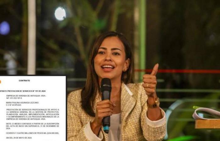 María Paulina Aguinaga a démissionné de son poste après une controverse sur son arrivée en tant qu’entité du gouvernement d’Antioquia
