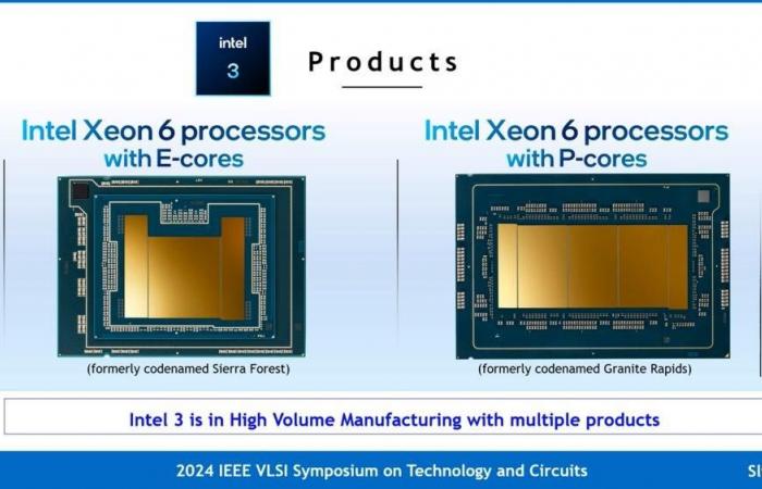 Intel détaille sa nouvelle génération de puces Intel 3 : 18% de performances en plus