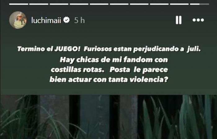Plainte très grave de Lucía Maidana après l’élimination de Fury de Big Brother : Côtes cassées