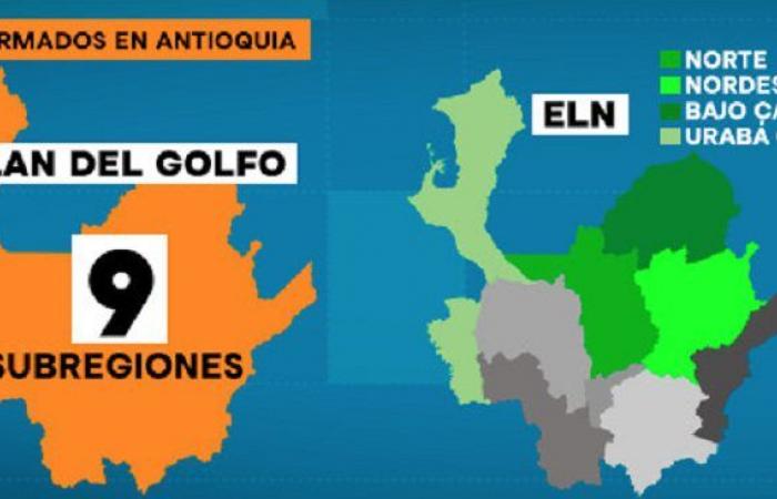 Tel est le panorama d’Antioquia face à l’augmentation des acteurs armés