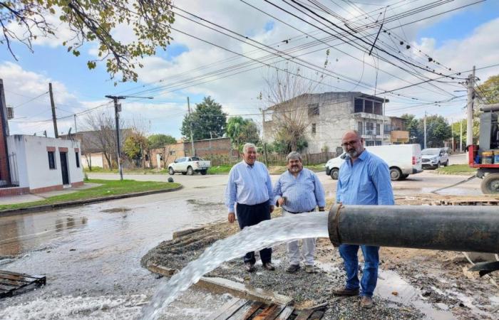 La SAT accélère la mise en service du nouveau puits d’eau dans le quartier Juan B. Terán