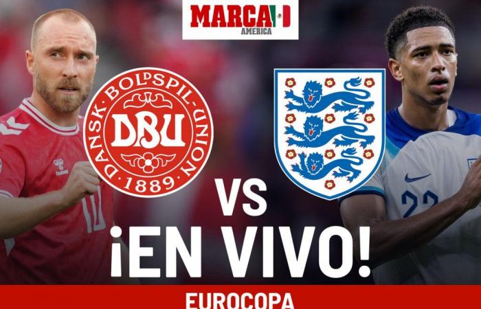 Danemark vs Angleterre EN DIRECT en ligne. Le match du jour Euro 2024