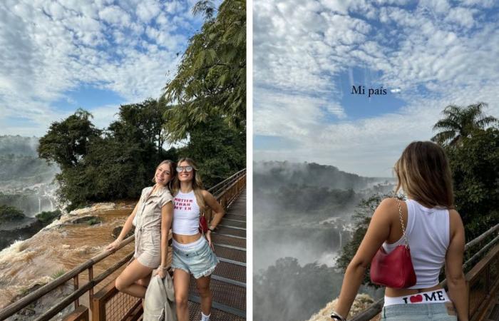 Les vacances amusantes de Julieta Poggio avec des amis à Iguazú – GENTE Online