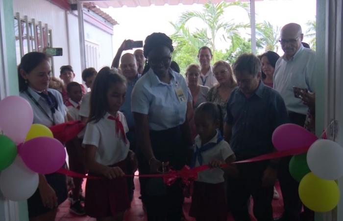 L’aéroport de Varadero inaugure une casita pour enfants à Carbonera