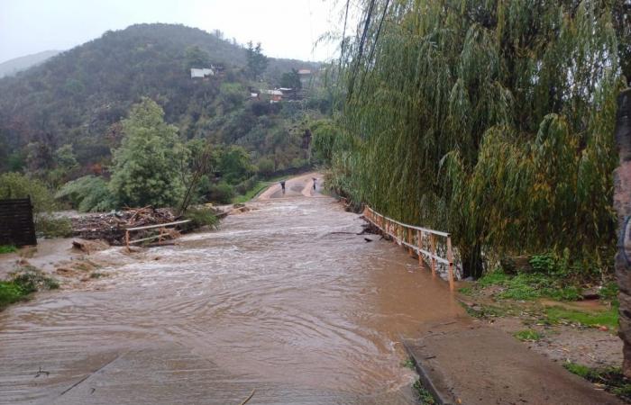 Les inondations marquent le jour de pluie à Marga Marga