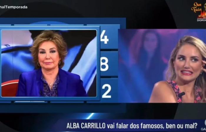 Alba Carrillo dénonce Ana Rosa Quintana à la télévision galicienne: “C’est une cynique, soyez prudent avec elle lors des fêtes”