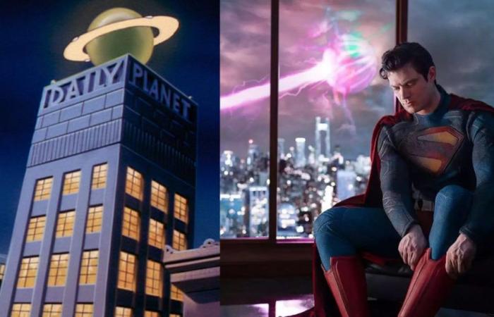 Les photos du tournage de Superman montrent à quoi ressemble le nouveau Daily Planet