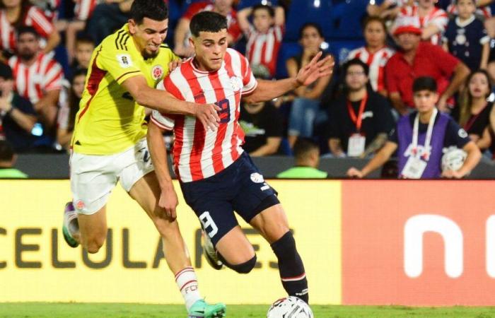 La Colombie a des chiffres en sa faveur contre le Paraguay dans la phase de Lorenzo