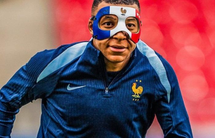 Mbappé est apparu avec un masque frappant en France : pourquoi il ne pourra pas l’utiliser à l’Euro