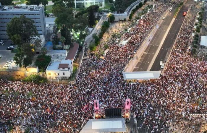 Mobilisation massive à Tel Aviv contre Benjamin Netanyahu et pour la libération des otages