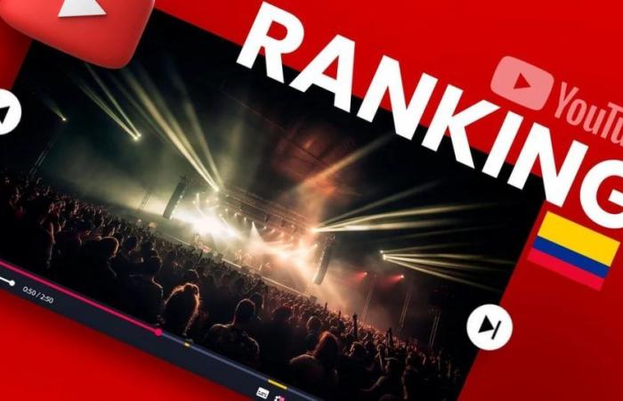 YouTube en Colombie : la liste des 10 vidéos les plus populaires ce samedi