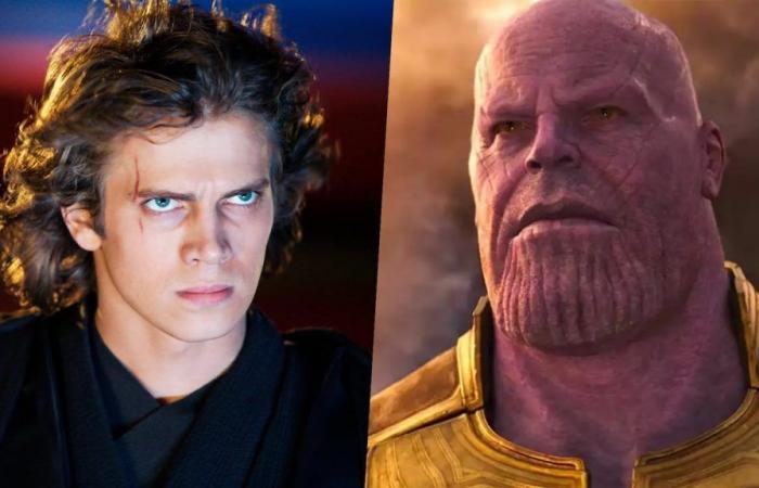Dark Vador contre Thanos ? Hayden Christensen sait clairement qui gagnera