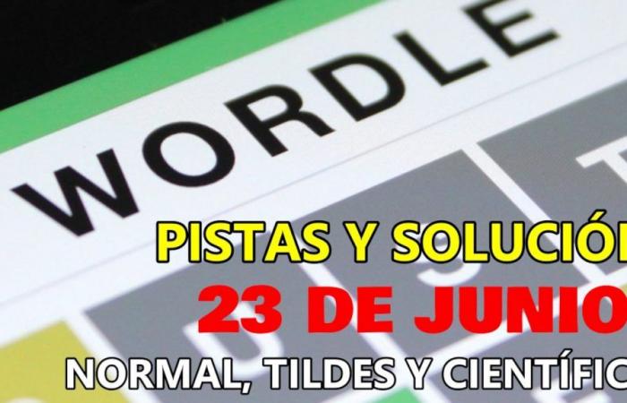 Wordle en espagnol, scientifique et accents pour le défi d’aujourd’hui, 23 juin : indices et solution