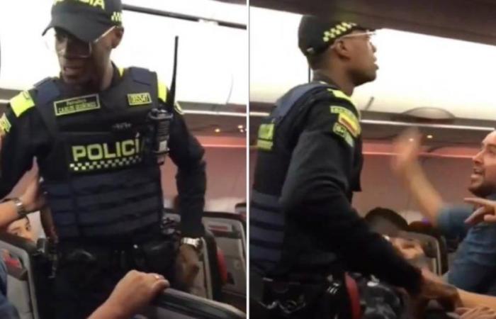 Un policier attaqué dans un vol a déclaré que le comportement des passagers était dû au racisme