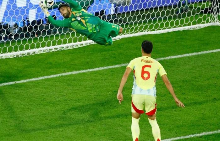 David Raya, un héros entre les bâtons qui sauve l’Espagne du match nul contre l’Albanie