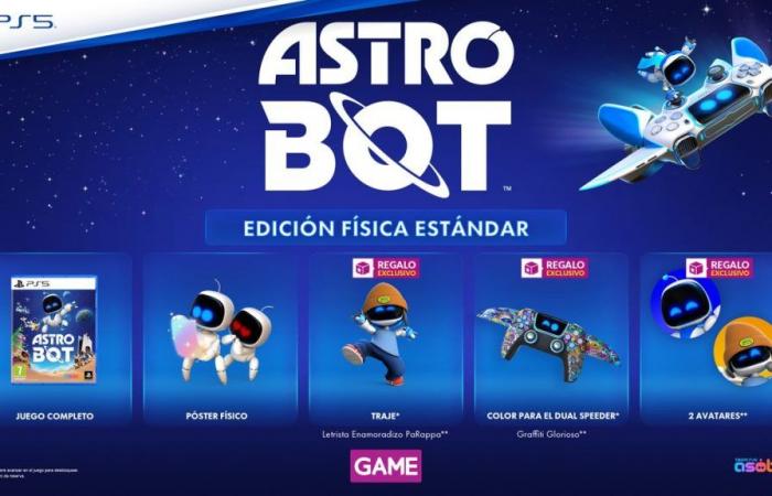 La précommande d’Astro Bot dans GAME pour PlayStation 5 offre un DLC exclusif en cadeau