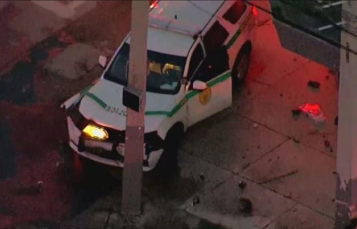 La police de Miami-Dade impliquée dans un accident avec un autre véhicule