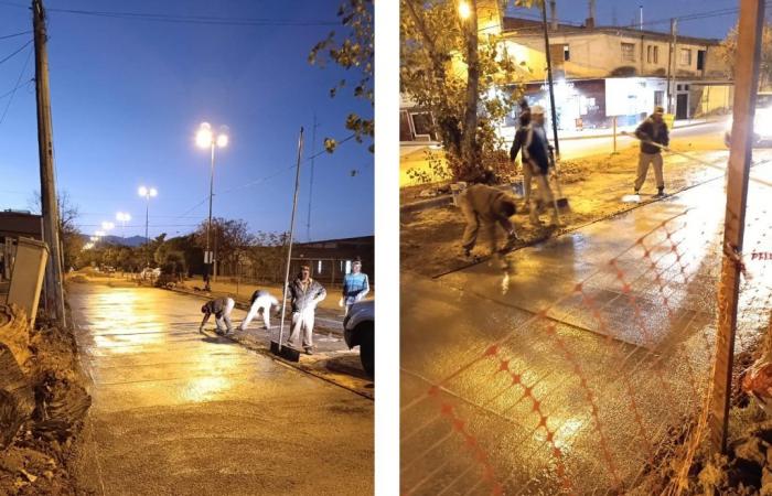 La municipalité a réalisé des travaux de bétonnage à San Remo – Nuevo Diario de Salta | Le petit journal