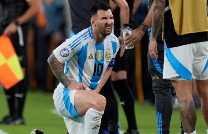 Les images du malaise subi par Messi contre le Chili et qui ont déclenché l’alarme dans l’équipe argentine