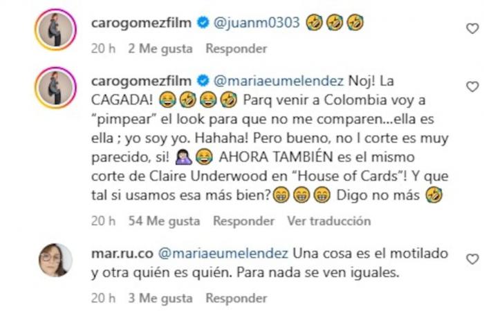 Carolina Gómez a explosé en ligne après avoir été comparée à Verónica Alcocer