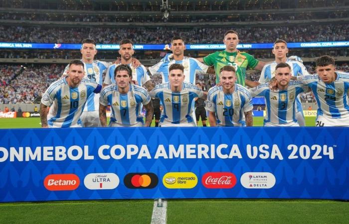 Les scores de l’Argentine contre. Chili : Joueur x Joueur dans la Copa América 2024