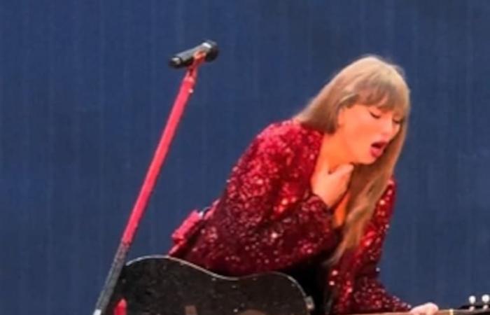 Taylor Swift a été victime d’un insecte qui lui a joué des tours lors d’un live