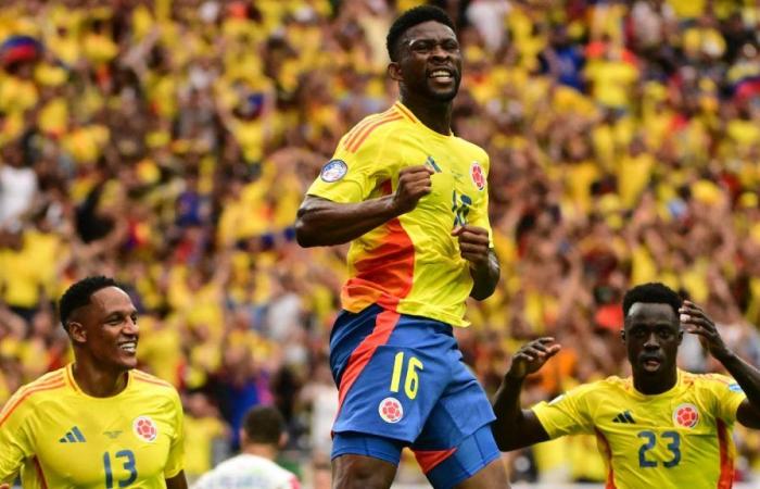 Les buts de la Colombie pour battre le Paraguay en Coupe