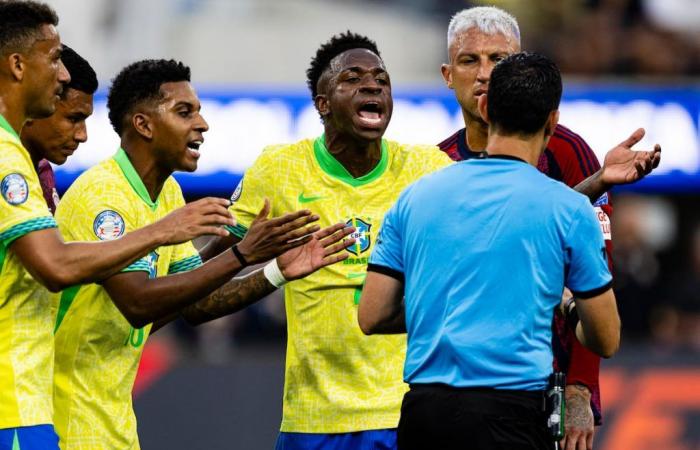 la plainte lancée par Vinicius après les débuts décevants du Brésil en Copa América 2024
