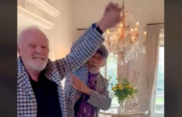 Anthony Hopkins célèbre le rétablissement de son ami Ian McKellen avec une danse sur TikTok : « J’aime cet homme » | Loisirs et culture