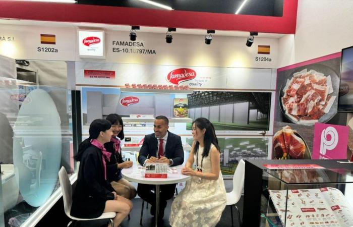 Famadesa renforce son marché asiatique au salon Food Taipei à Taiwan