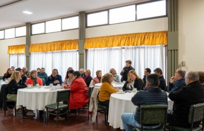 La réunion des institutions de Rivadavia arrive dans la zone Centrale