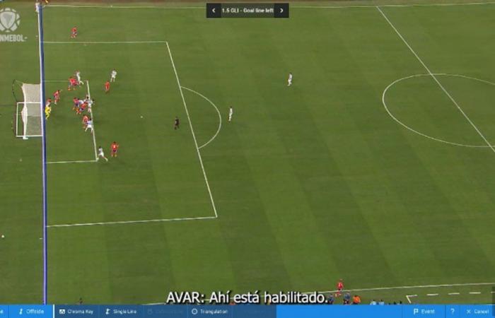 Les audios du VAR dans le but de l’Argentine contre le Chili en Copa América