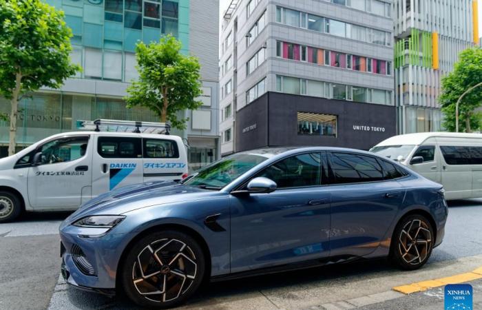 BYD présente son troisième véhicule électrique au Japon