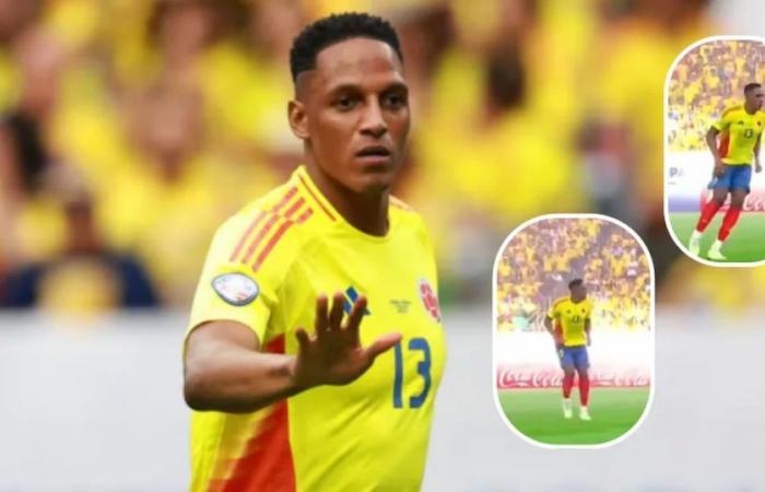 Yerry Mina a suscité la haine et l’amour pour une pièce dans laquelle il a joué lors de la victoire de la Colombie contre le Paraguay