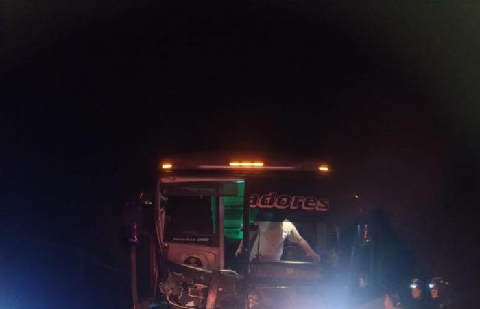 Accident de la route sans blessés graves au sud de Casanare
