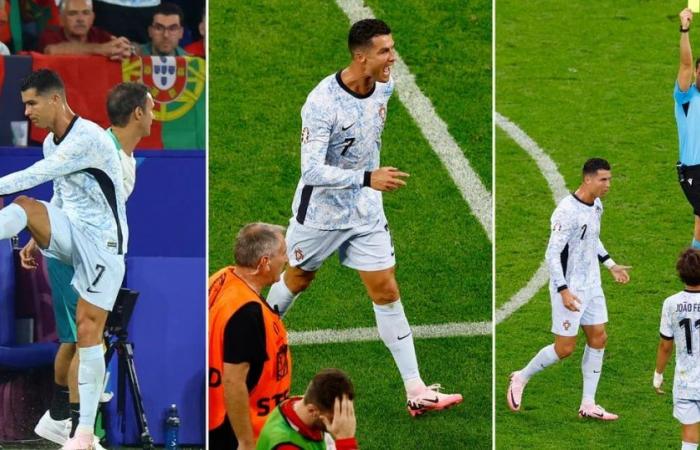 La fureur de Cristiano Ronaldo lors de la défaite historique du Portugal contre la Géorgie : le geste controversé lors de son remplacement