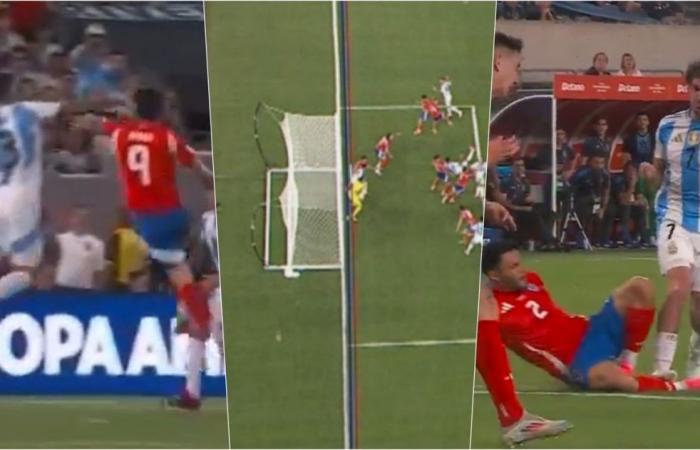 L’arbitrage controversé de Matonte lors du match Chili-Argentine
