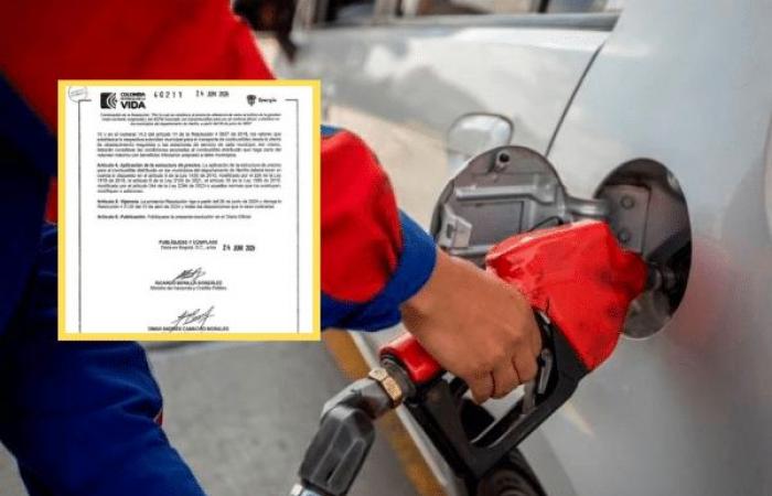 Coup dur dans les poches de ceux qui ont une voiture à Nariño ; Ce sera le nouveau prix de l’essence et de l’Acpm