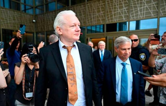 Julian Assange a repris sa vie d’« homme libre » en Australie 14 ans après ses révélations sur WikiLeaks