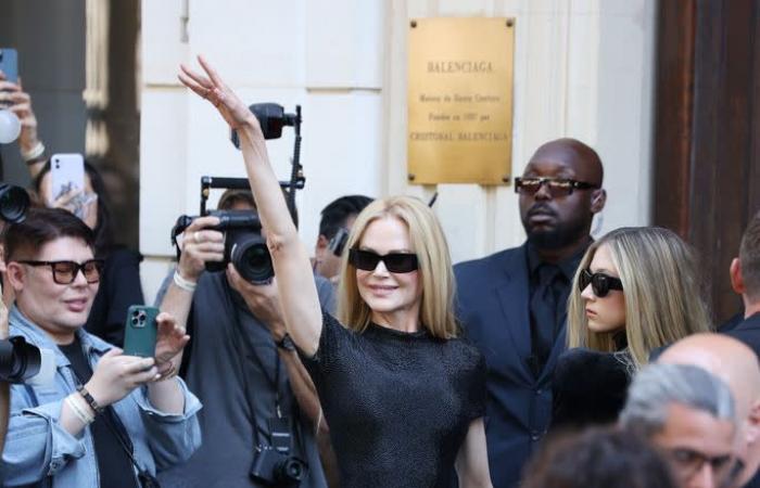 Nicole Kidman et sa fille Sunday Rose, 15 ans, font sensation à Paris