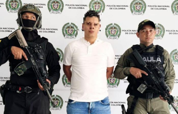 Ils capturent alias Salomón, le principal meneur présumé qui commet des crimes à Bogotá et Soacha