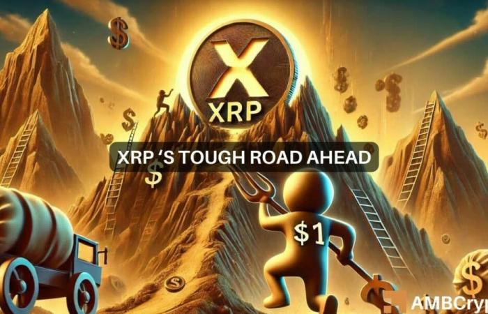 XRP pourrait atteindre 1 $ en 2024, mais un grand défi reste à relever
