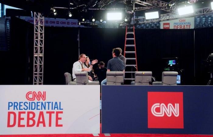 Joe Bien et Donald Trump, face à face lors du premier débat sur le chemin de la Maison Blanche