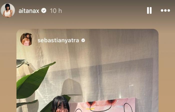 Aitana révèle le sens tendre de la photo que Sebastián Yatra a téléchargée pour le féliciter pour son anniversaire