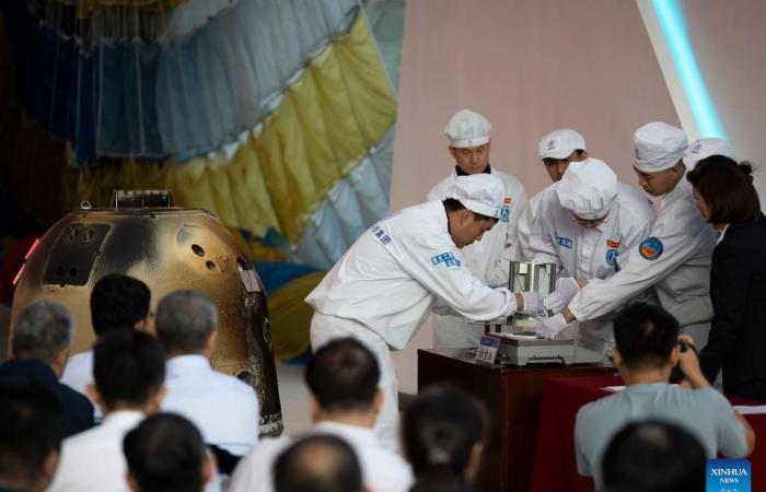 La mission chinoise Chang’e-6 collecte 1 935,3 grammes d’échantillons sur la face cachée de la Lune