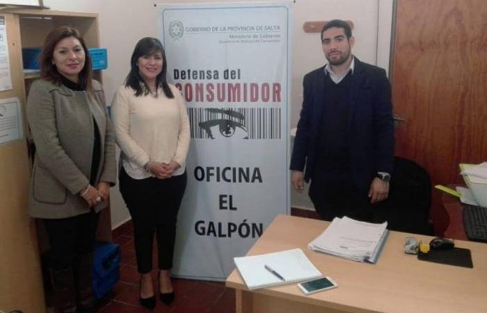 Le personnel de la délégation de défense des consommateurs d’El Galpón a été formé
