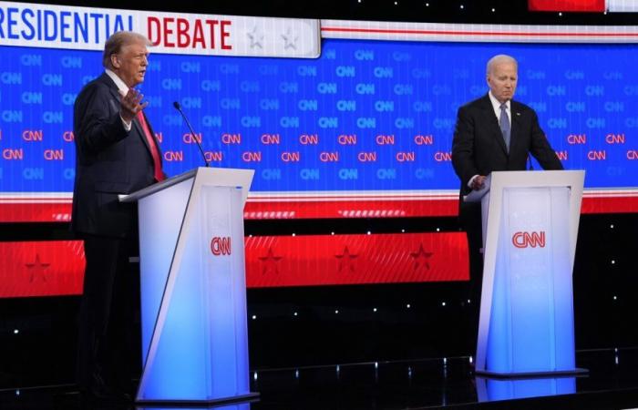 Biden, parfois hésitant, a cherché la confrontation dans le débat avec Trump, mais a soulevé des doutes