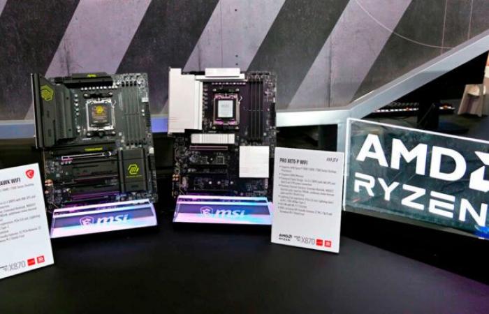 Les cartes mères AMD X870 AM5 devraient arriver fin septembre